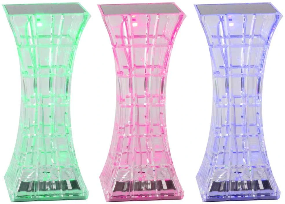 Stalinė LED RGB stalinė lempa su pultu, 18 cm