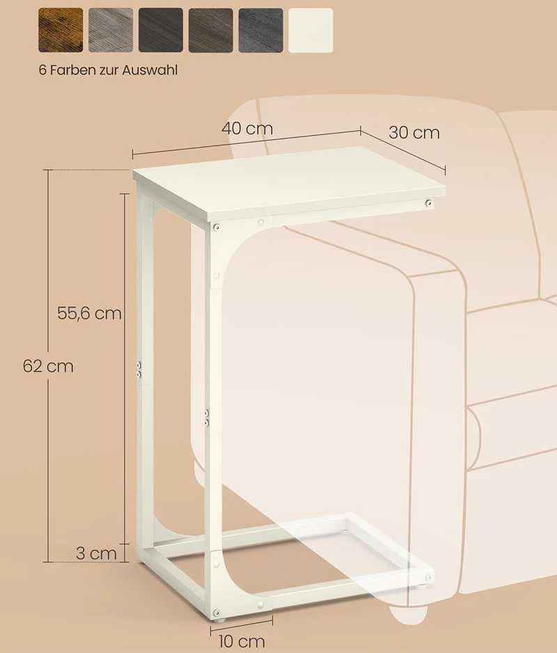 Songmics Staliukas 30x40x62 cm