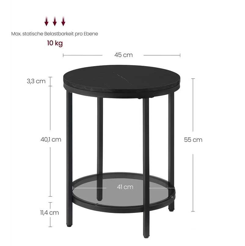 TV staliukas Songmics Staliukas 45 × 55 cm
