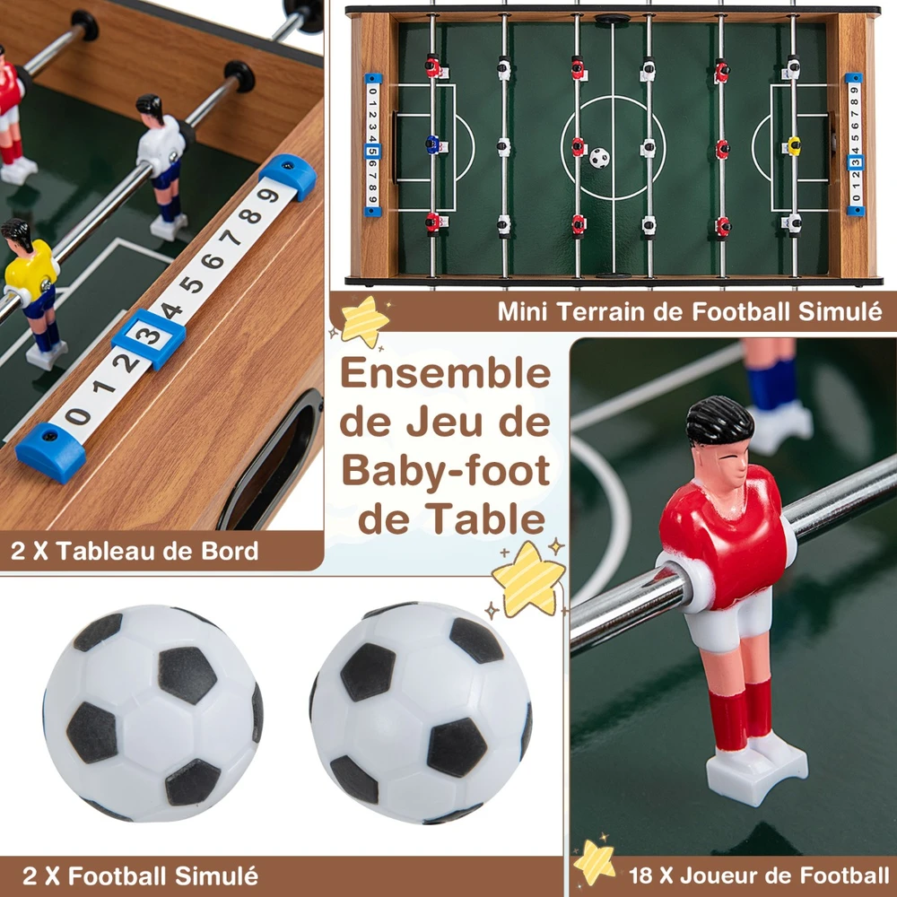 Stalo futbolas 69 x 36 x 24 cm