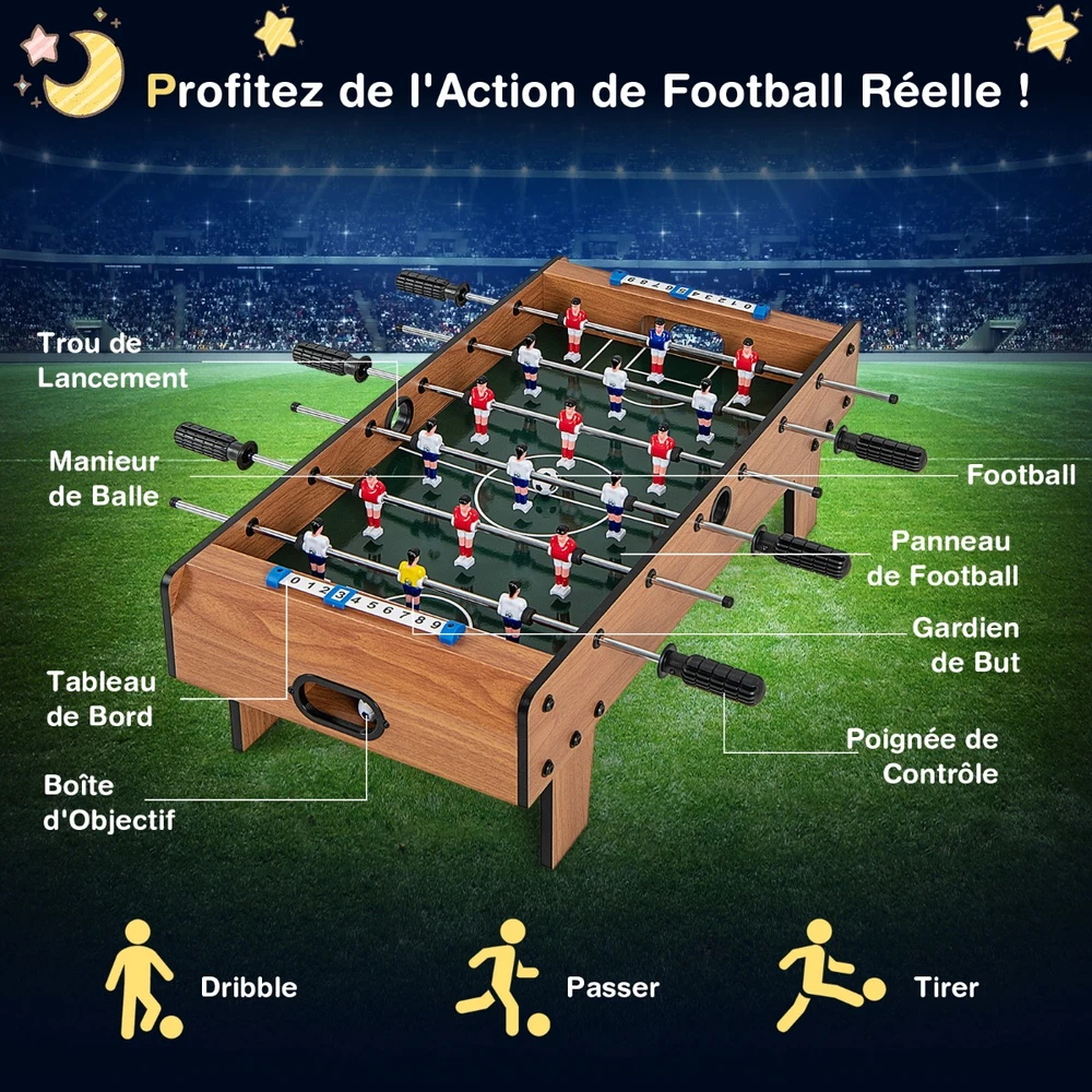 Stalo futbolas 69 x 36 x 24 cm