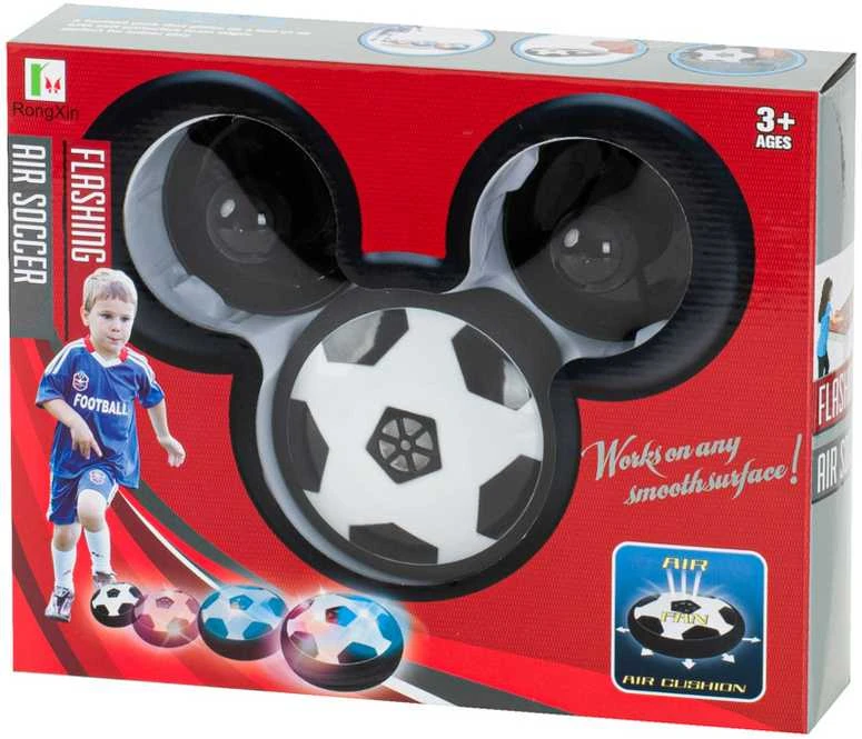 Kontext Šviečiantis stalo kamuolys Hoverball + vartai