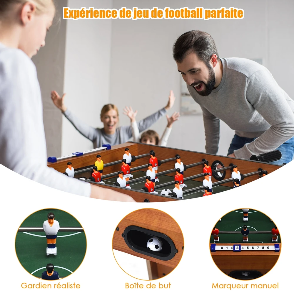 Stalo futbolo stalas 69 x 60 x 71 cm
