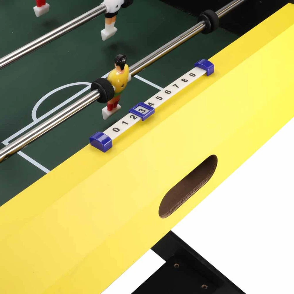 Stalo futbolo stalas, sulankstomas, 22 figūrėlės, 120 × 80 × 60,5 cm