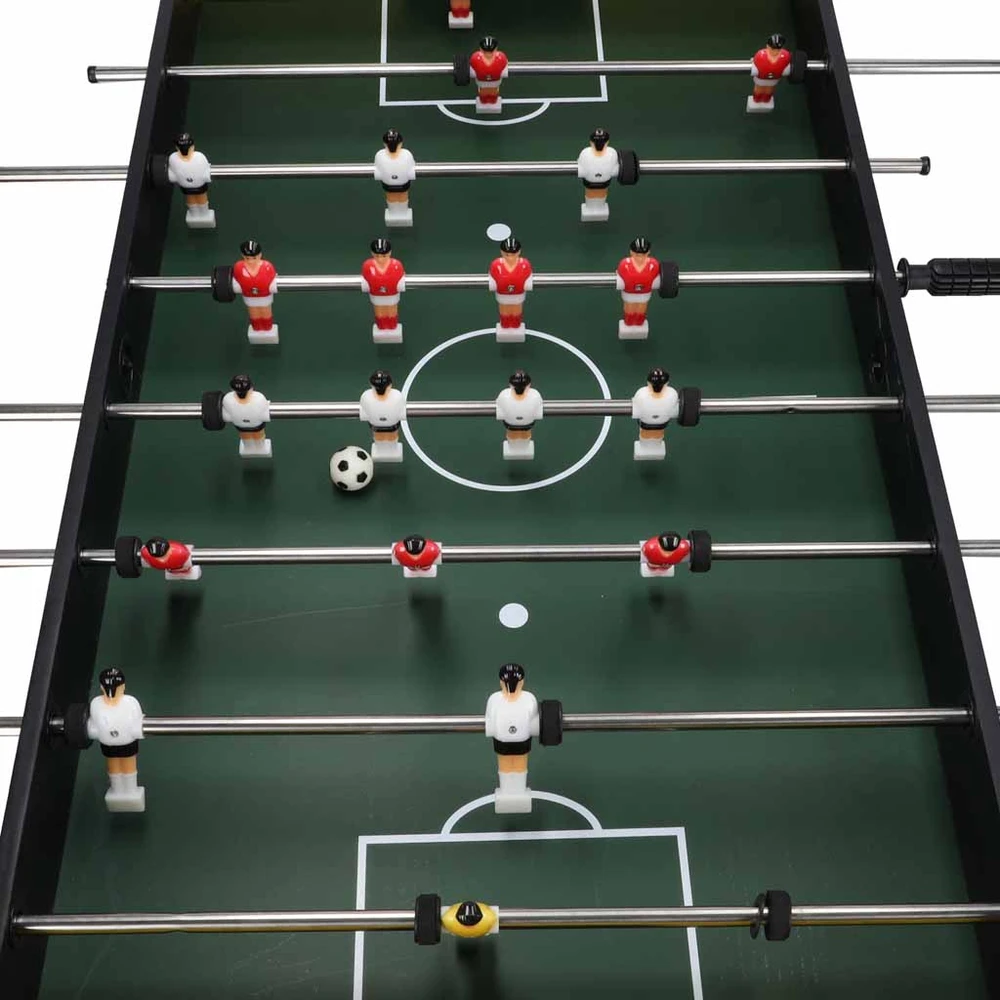 Stalo futbolo stalas, sulankstomas, 22 figūrėlės, 120 × 80 × 60,5 cm