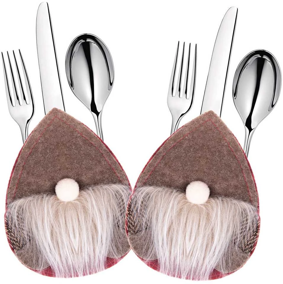 Stalo įrankių dėklas Springos, 2 vnt., 14 cm, Kalėdinis