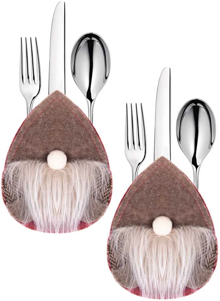 Stalo įrankių dėklas Springos, 2 vnt., 14 cm, Kalėdinis