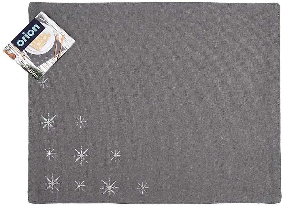 Bertoni Arco Orion Stalo kilimėlis Stačiakampis Pilkas 33,5x26 cm Su Sniego Pūku