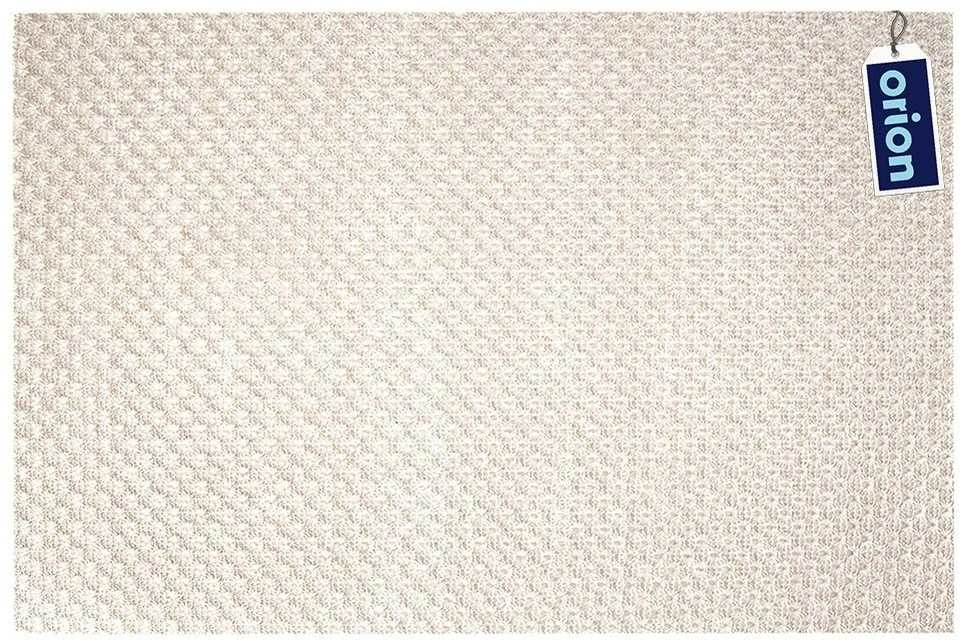 Carla Home Styling Collection Stalo kilimėlis 45x30 cm Kreminė spalva Aukso siūlų