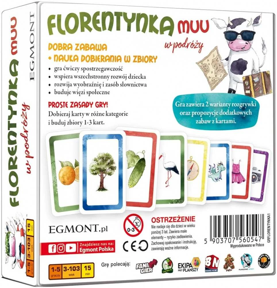 Stalo žaidimas Egmont Florentynka Muu kelyje, PL