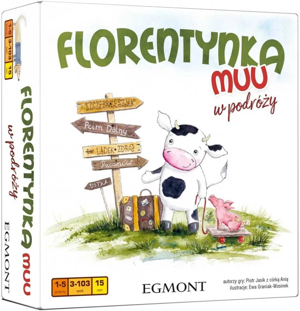 Stalo žaidimas Egmont Florentynka Muu kelyje, PL