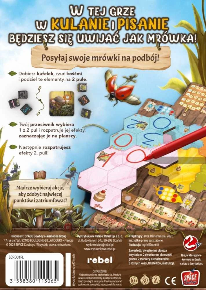 Stalo žaidimas Marabunta Rebel