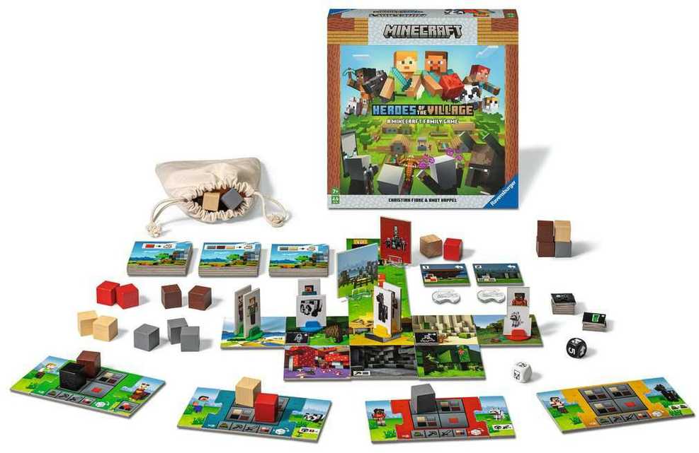 Stalo žaidimas Ravensburger Minecraft Heroes PL/CS/SK/HU/RU 20936