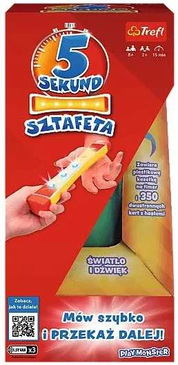 Trefl Stalo žaidimas šeimai 5 sekundės estafetė