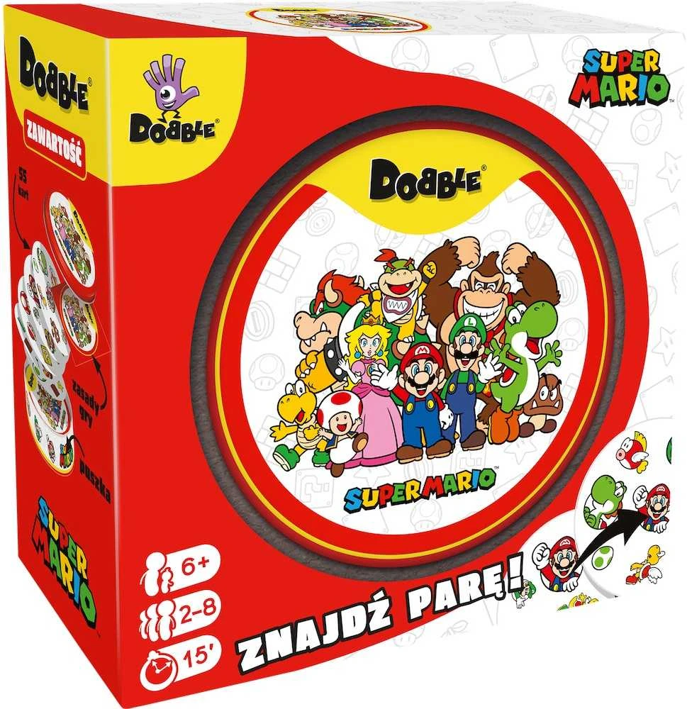 Rebel Stalo žaidimas šeimai Dobble Super Mario, spalvotas