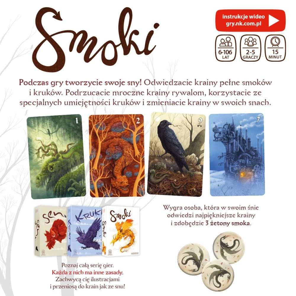 Stalo žaidimas Smoki Nasza Księgarnia, PL