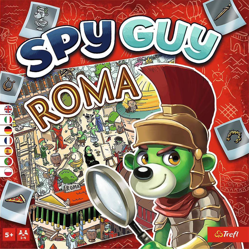 Trefl Stalo žaidimas Spy Guy Rome