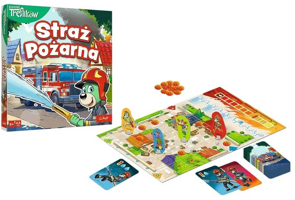 Stalo žaidimas „Treflikų šeimos gaisrininkai“
