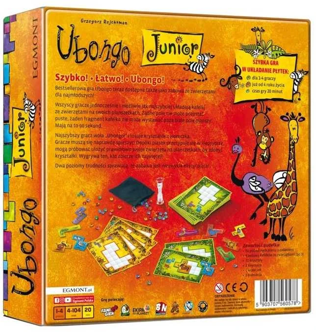 Egmont Stalo žaidimas vaikams Ubongo Junior