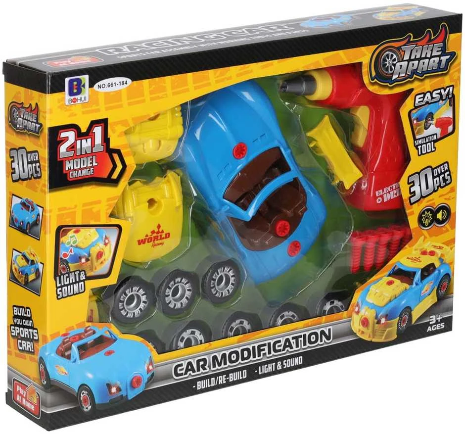 Roger Statybinis sportinis automobilis, skirtas šviesos garsui derinti