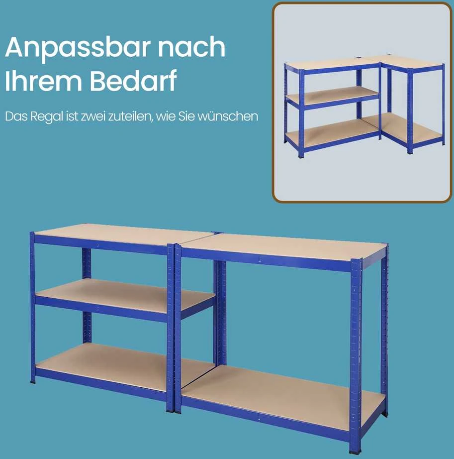 Stelažas SONGMICS 160x80x40 cm, 520 kg