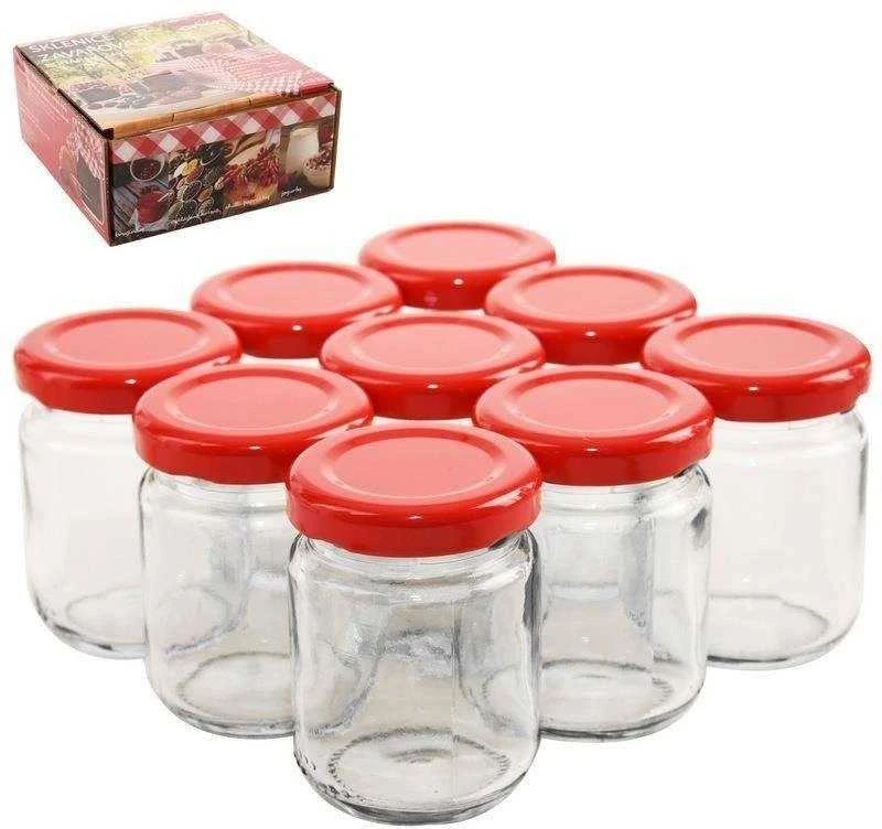 Orion Stiklainis su užsukamu dangteliu 60 ml, 9 vnt.