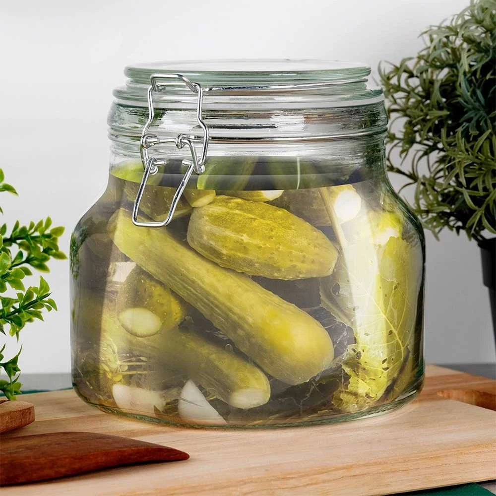 Orion Stiklainiai 1,85 l su užspaudžiamais dangteliais
