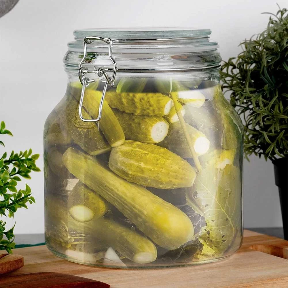 Orion Stiklainis su užspaudžiamu dangčiu IRMA 2,4 l