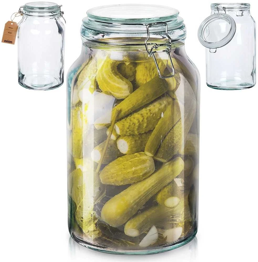 Orion Stiklainiai 4,2 l su užspaudžiamais dangteliais
