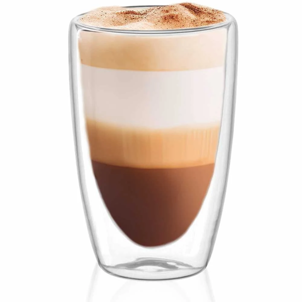 Stiklinė Springos HA7350 dvisienė 480 ml