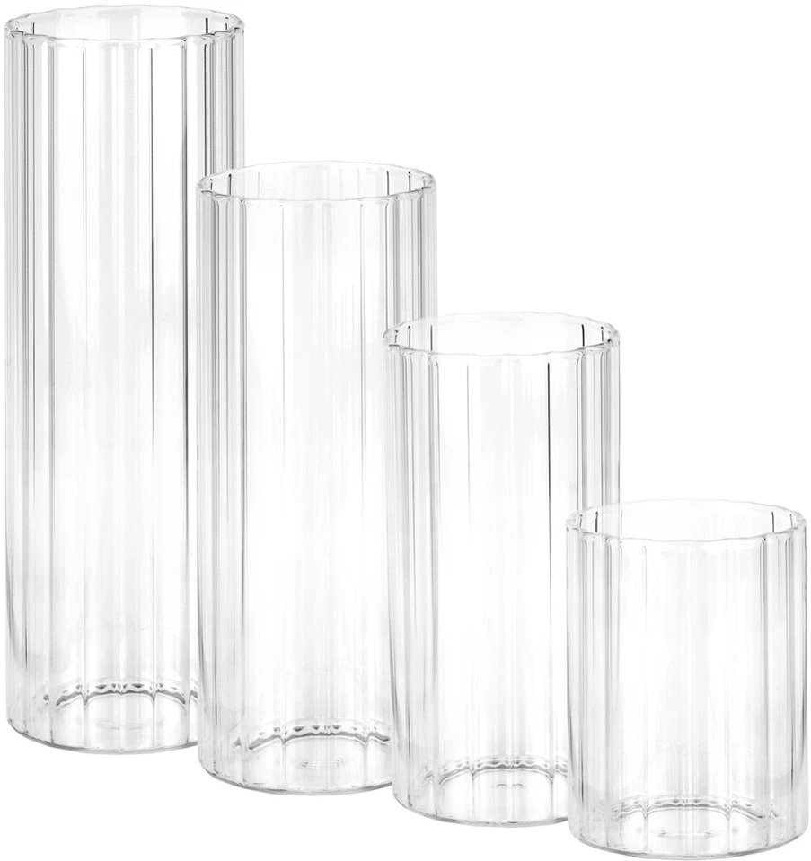 Stiklinės 230/360/460/560 ml 4 vnt.