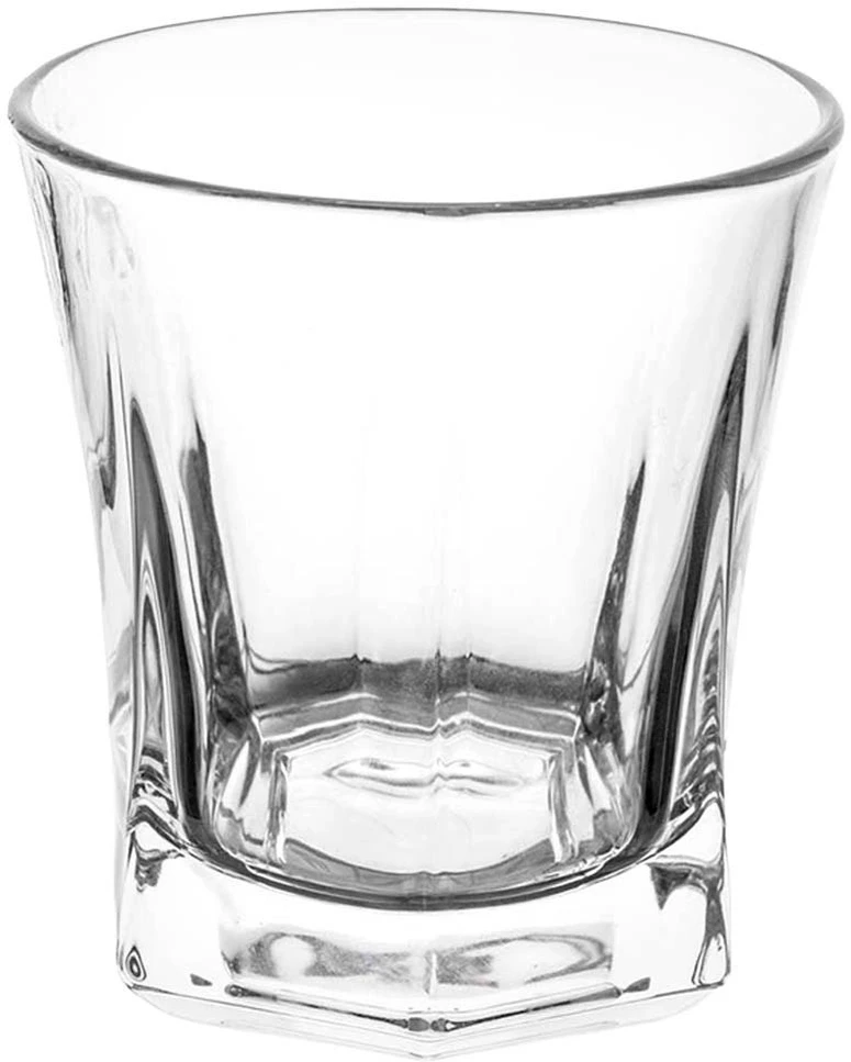 Stiklinės 300 ml, skaidrios, 9 × 9 × 9,5 cm, 4 vnt.