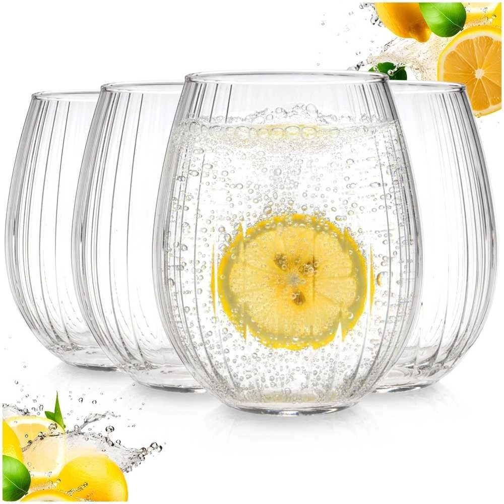 LSA Stiklainiai 400 ml - Vandens ir limonadų stiklinės