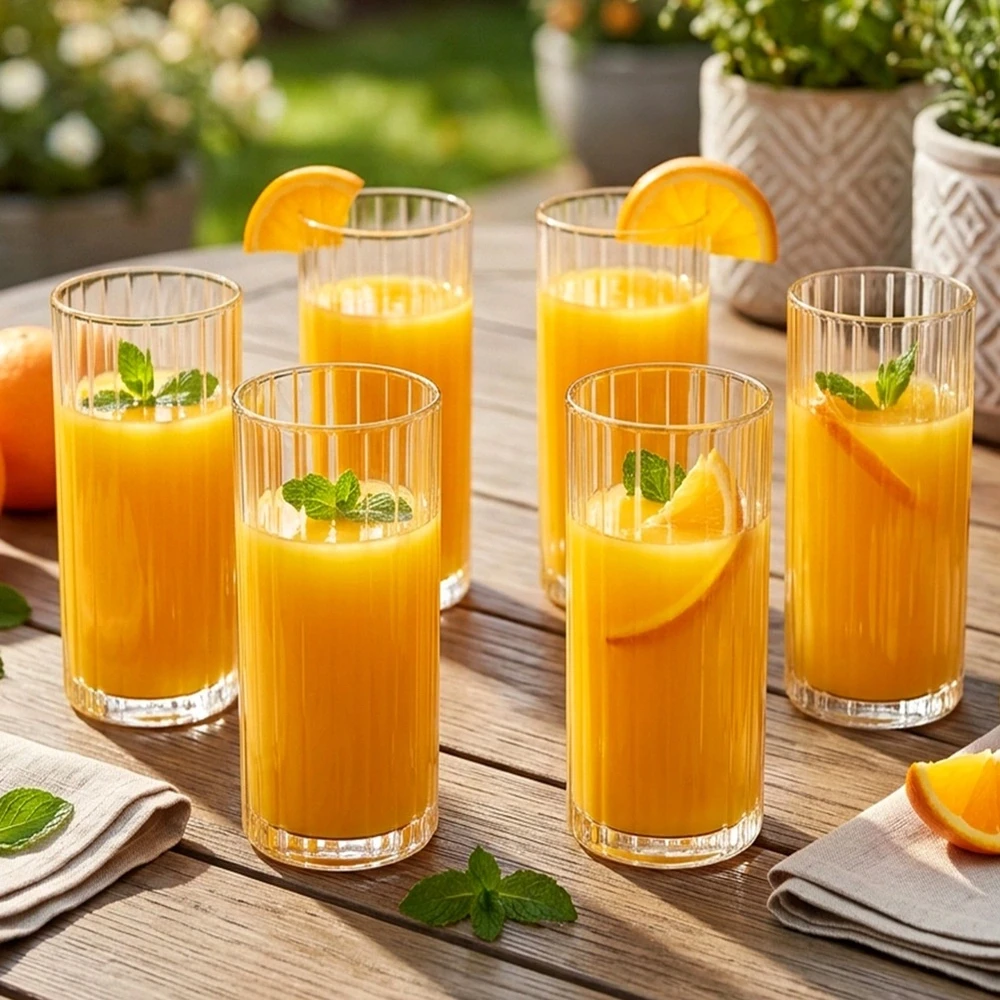 Stiklinės 460 ml 6 vnt.