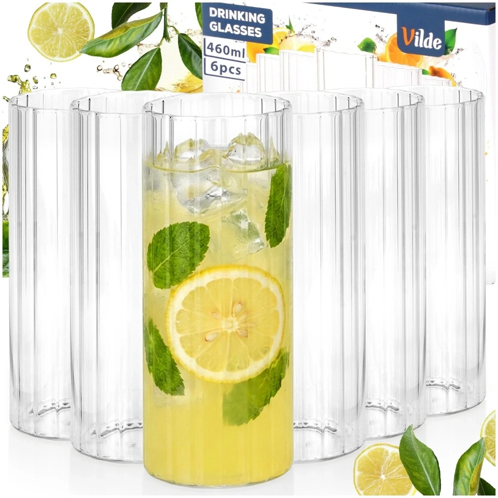 Stiklinės 460 ml 6 vnt.