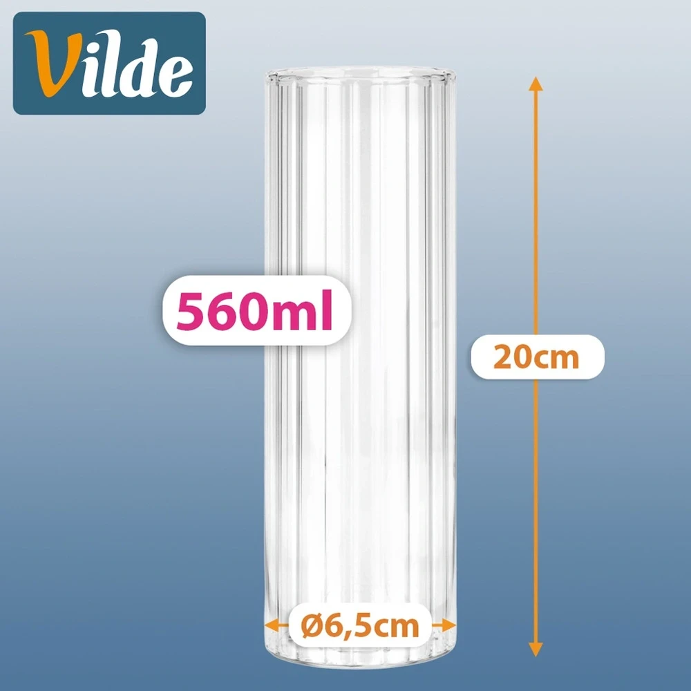 Stiklinės 560 ml 6 vnt.