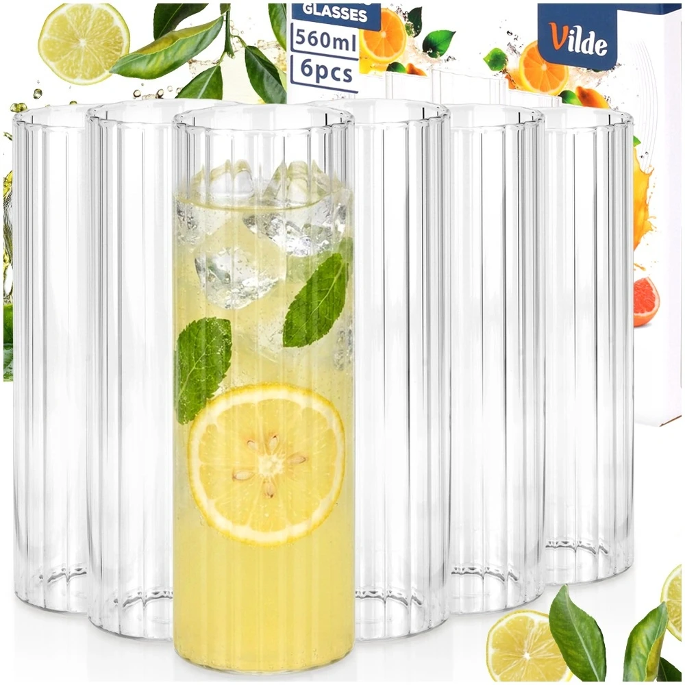 Stiklinės 560 ml 6 vnt.