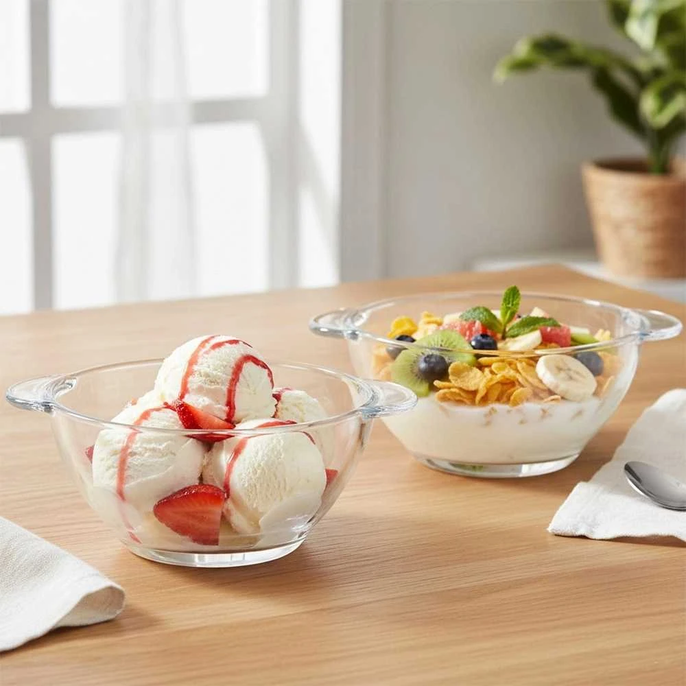 Glasmark Stiklinės lėkštės Vilde 420 ml, 6 vnt.