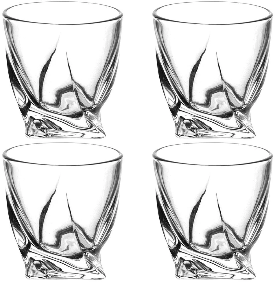 Stiklinės, skaidrios, 300 ml, 4 vnt.