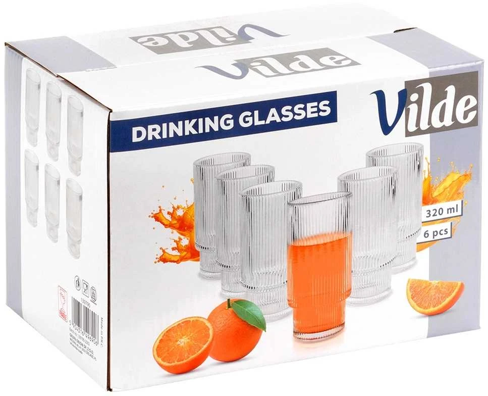 Stiklinės Vilde 320 ml, 6 vnt.