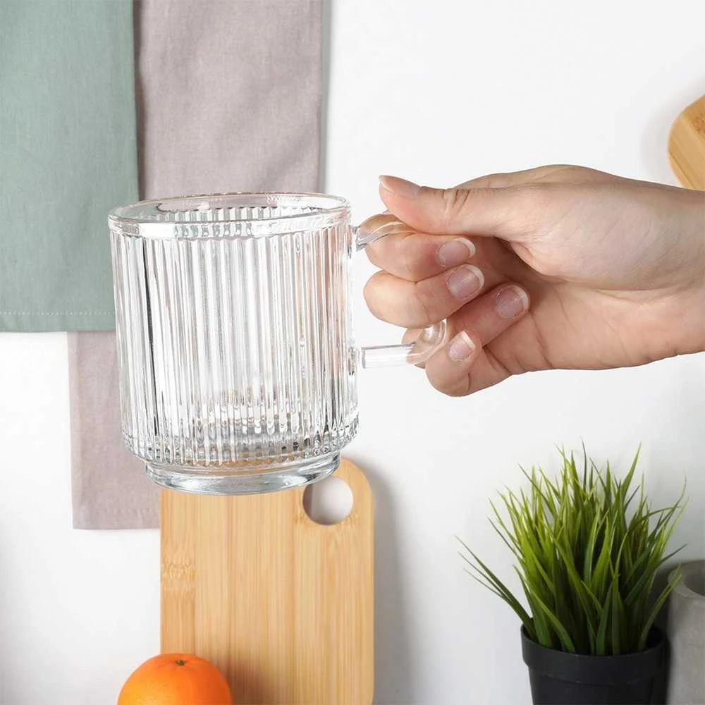 Stiklinės Vilde 350 ml su Rankena, 6 vnt.