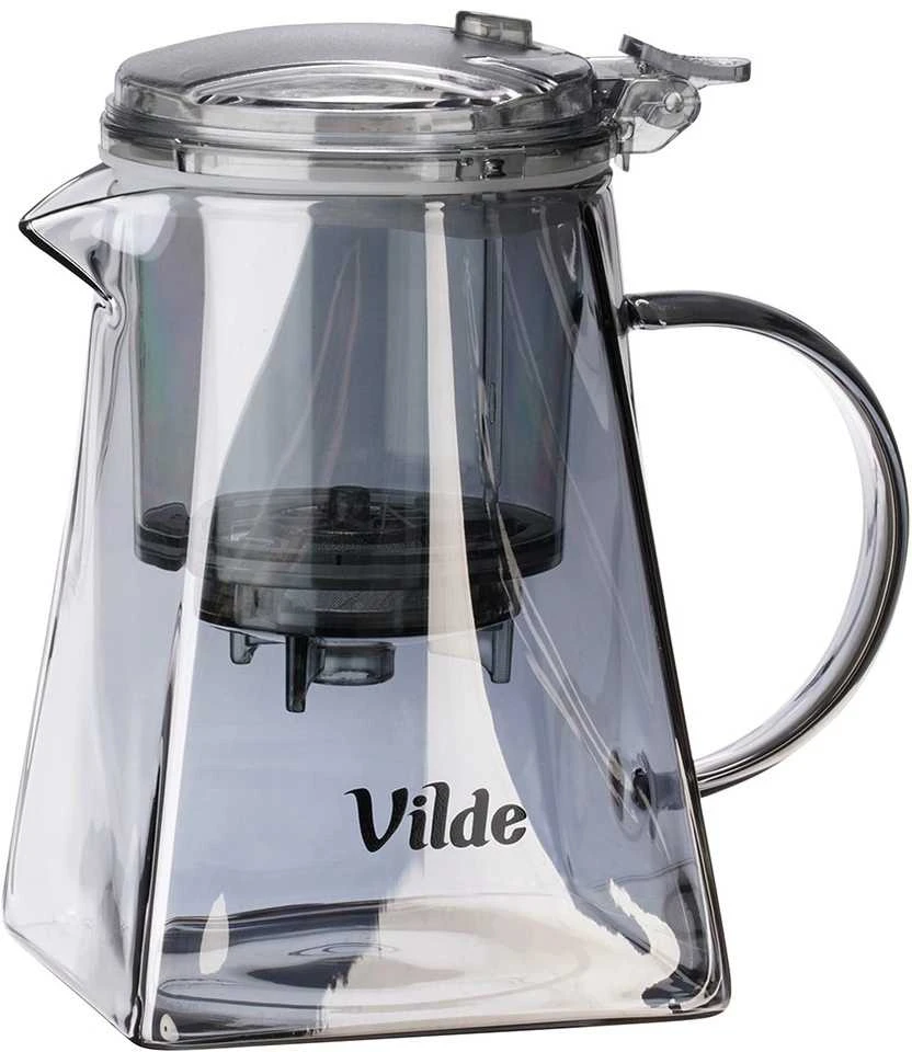 Stiklinis arbatinukas su filtravimo sistema Vilde, 730 ml