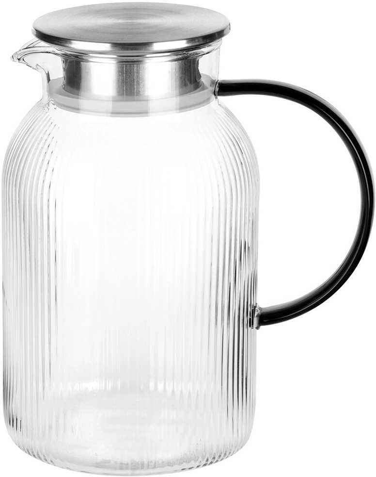 Vilde Stiklinis ąsotis su dangteliu 1,5 l