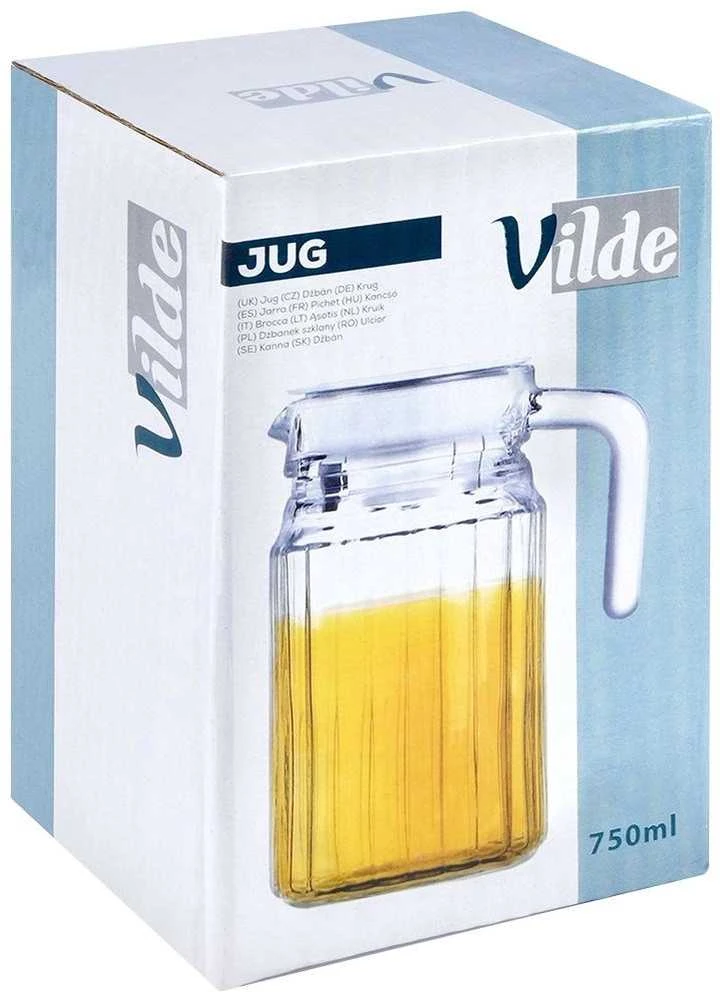 Orion Vilde Dzbanek stiklinis su dangteliu 650 ml