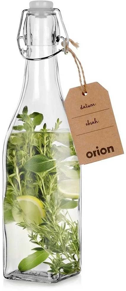Orion Stiklinis butelis 530 ml su patentuotu dangčiu