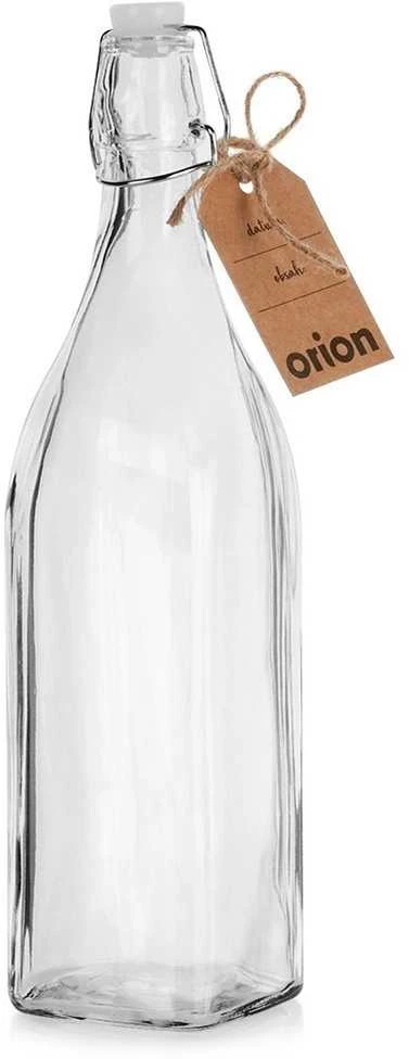 Orion Stiklinis butelis vynui 1 l su užsegimu