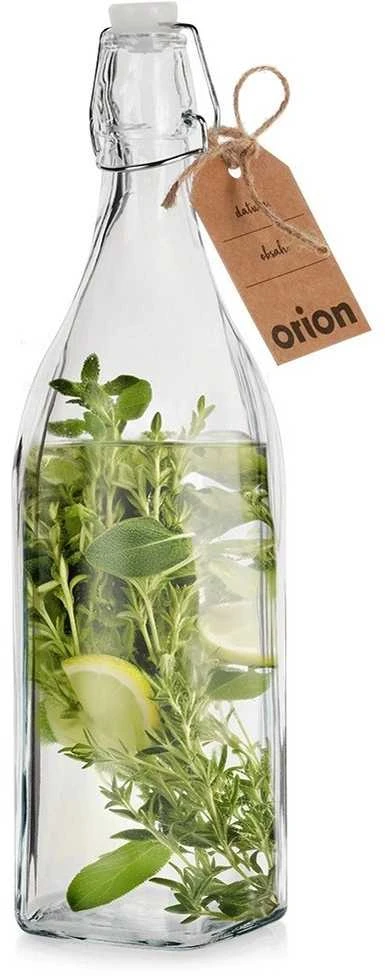 Orion Stiklinis butelis vynui 1 l su užsegimu