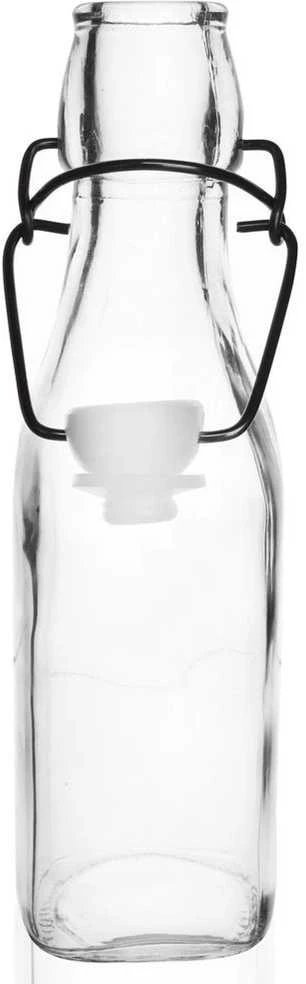 Orion Stiklinis Butelis 290 ml su Kamščiu, Retro Stilius