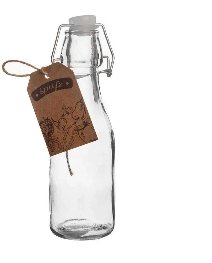 Orion Stiklinis Butelis su Kamščiu 290 ml - Retro Stilius
