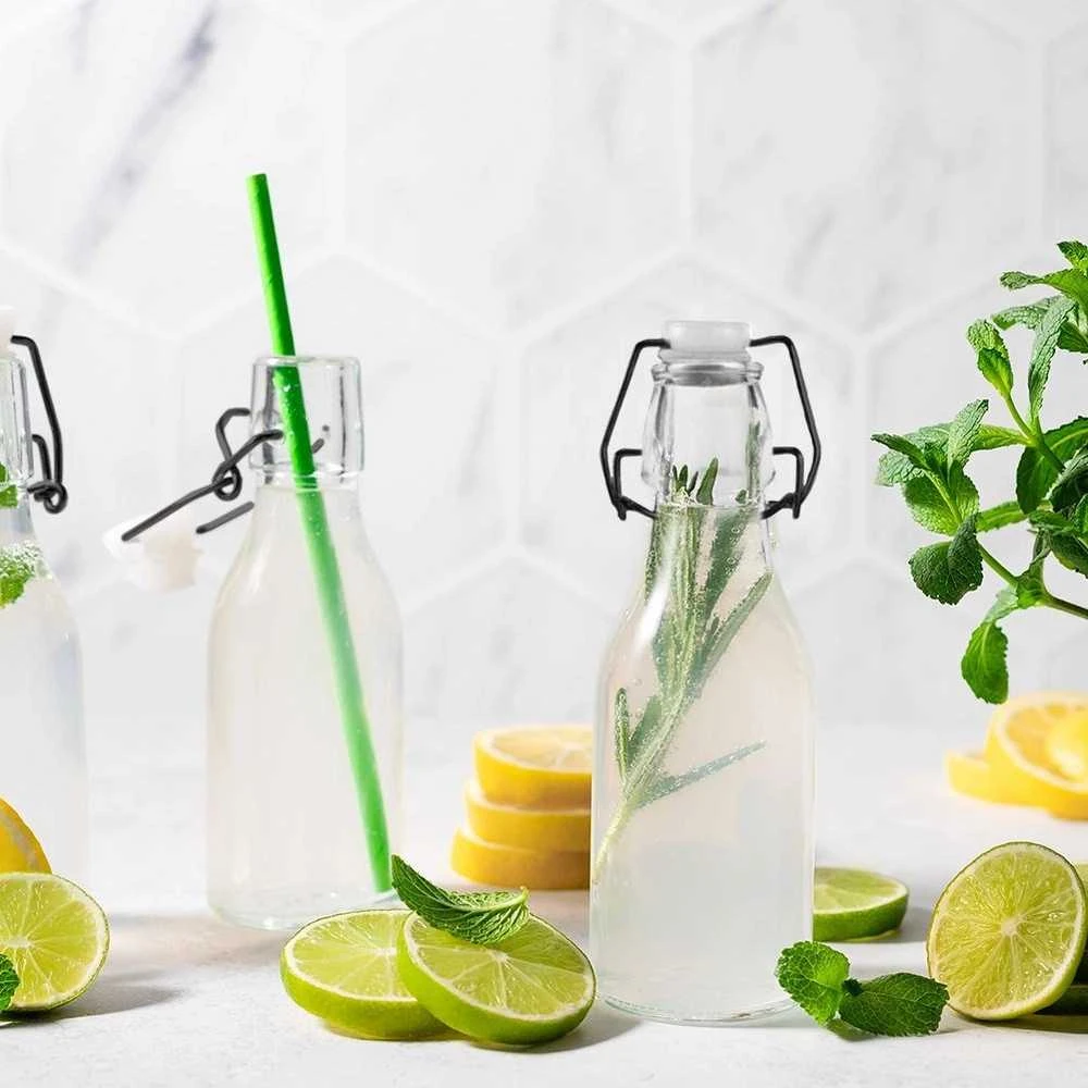 Orion Stiklinis Butelis su Kamščiu 290 ml - Retro Stilius